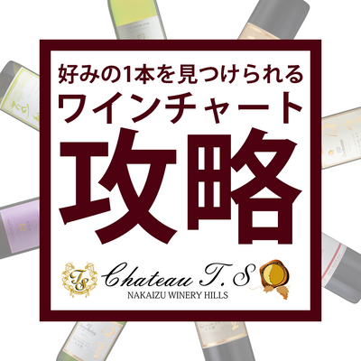 ワイン選びをサポート！当社のラインナップチャートであなた好みの一本を見つけよう！