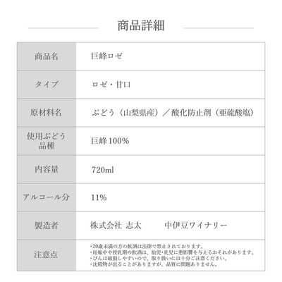 【送料無料・ホワイトデーギフト】巨峰ロゼ＆チョコにおぼれてみたくて